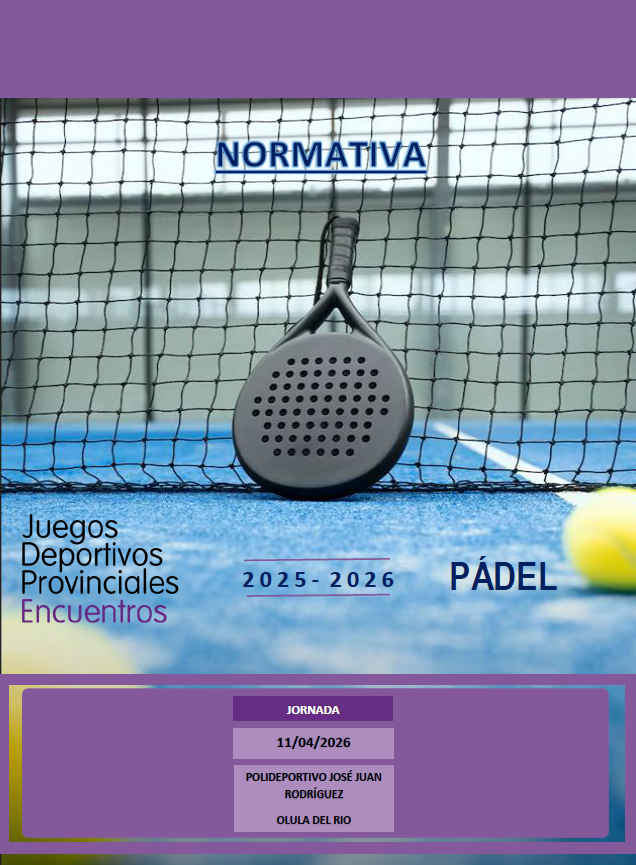 Encuentros Educativos de Promoción del Pádel. Olula del Río 11-04-26